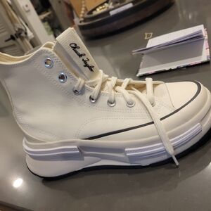 Chuck Taylor Women's Cream High-Top Sneakers